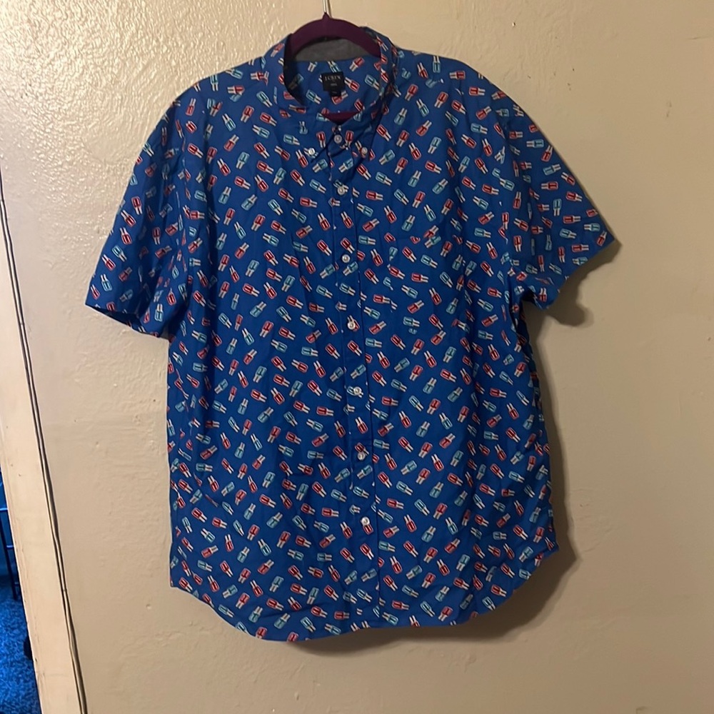 J Crew Casual Button Down Shirt